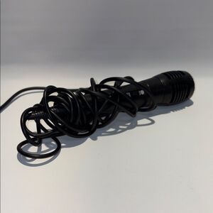 Black Portable Audio Microphone